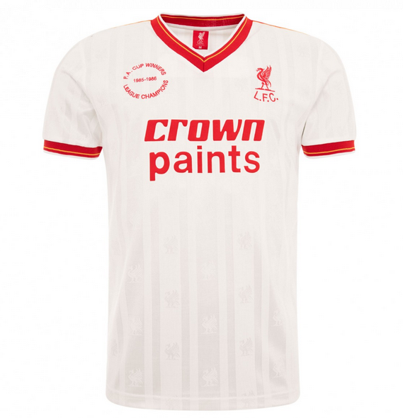 1985-86 Liverpool Retro Football Kit Third Soccer Jersey